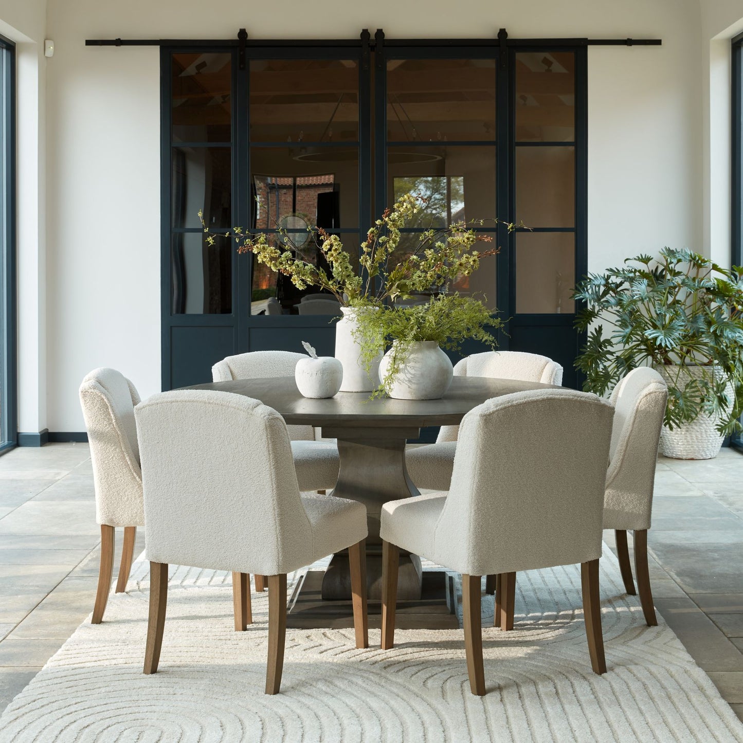 Compton Boucle Dining Chair